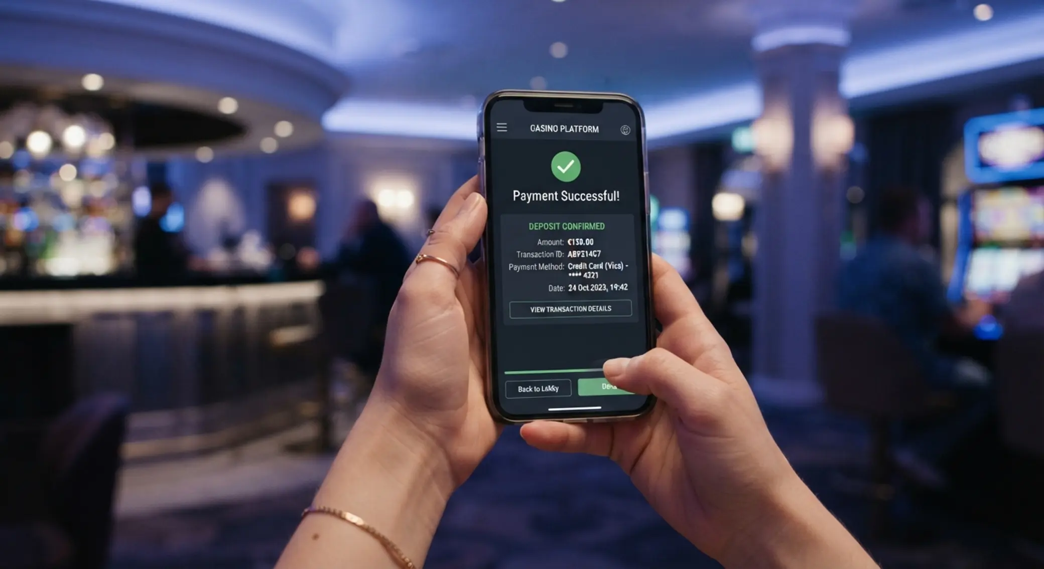 Płatności mobilne w kasynie online Płatność mobilna w kasynie online na smartfonie